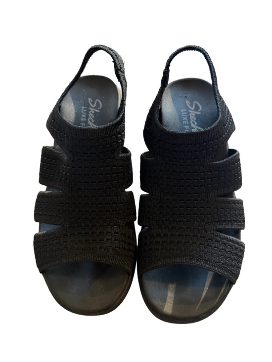 Skechers Shoes - Skechers Parallel Lite Dreammaker Black Wedge Sandals Women's Size 7 Coastal